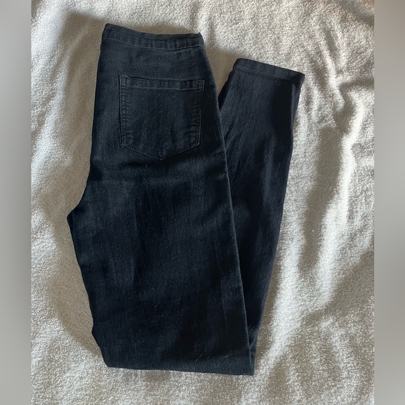 Forever 21 Black Denim Jeans - Picture 1 of 2